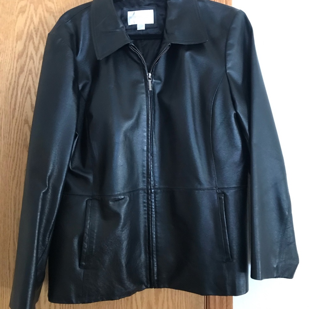 Black zip blazer/jacket